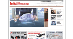 Desktop Screenshot of endustriotomasyon.com